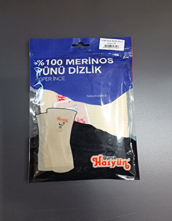 Hasyün Kadın %100 Yün Süper İnce Dizlik (Çift) 704K - 1 Adet