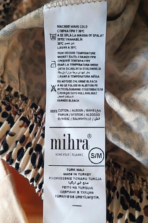 Mihra Kadın %100 Pamuk Bisiklet Yaka Kısa Kol KAPRİ  Pijama Takımı 90787Y - 1 Adet