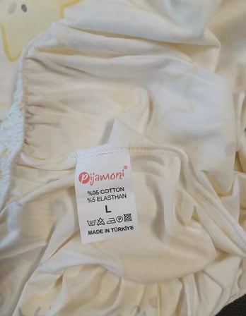Pijamoni Kadın Likralı Pamuklu Bisiklet Yaka Uzun Kol İnce Pijama Takımı 1300/5 - 1 Adet