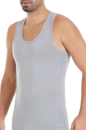 Yıldız Çamaşır Erkek Bambu Sporcu Likralı  Atlet (490-491-492)- 3 Adet