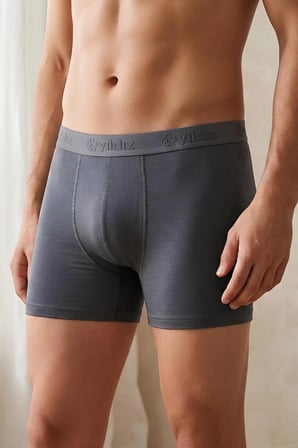 Yıldız Çamaşır Erkek Modal Likralı Boxer (36-37-38-39-40-41-42)- 6 Adet