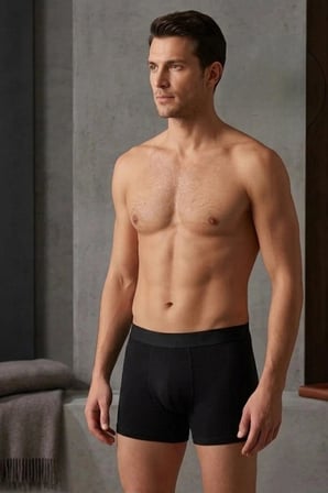 Yıldız Çamaşır Erkek Modal Likralı Boxer (36-37-38-39-40-41-42)- 6 Adet