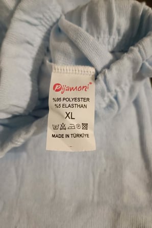 Pijamoni Kadın Bisiklet Yaka Uzun Kol Selanik Kışlık Pijama Takımı 1155-2  - 1 Adet