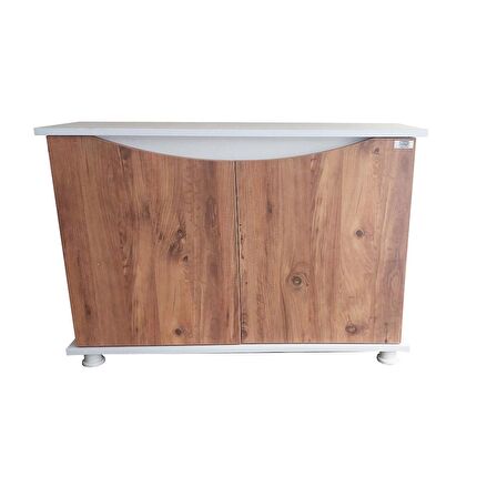 Kanki Pet 100 Cm MDF KP1000125AC Flex Atlantik Çam Kapaklı Akvaryum Sehpası 100x31x69 cm