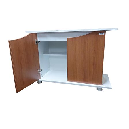 Kanki Pet 100 Cm MDF KP1004010VC Flex Venedik Ceviz Kapaklı Akvaryum Sehpası 100x40x69 cm