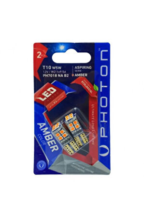 T10 TURUNCU LED OTO AMPUL W5W PH7018NA
