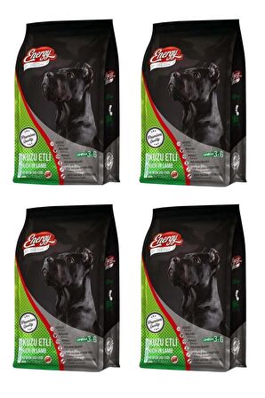 Energy Kuzu Etli Yetişkin Köpek Maması 1 Kg - 4 Adet