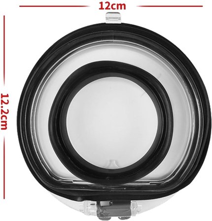 Ticimark Dyson V10 V11 V15 SV12 SV14 SV15 SV22 ile Uyumlu Şeffaf Toz Hazne Kapağı