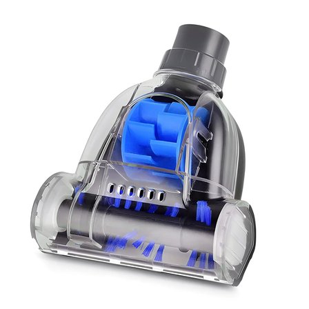 Universal Mini Turbo Süpürge Başlığı 32mm Evcil Hayvan Tüy Temizleyici Fırçalı Koltuk Aparatı (Mavi)