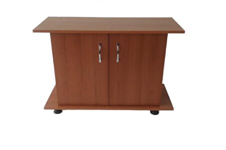 Kanki Pet 100 Cm MDF Akvaryum KP103 Ceviz Sehpa 100 x 40 x 67 Cm