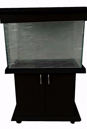 Kanki Pet Mobilyalı 100 x 50 x 60 cm (300 Litre) Siyah