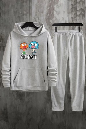Unisex Gumball Baskılı Eşofman Takımı