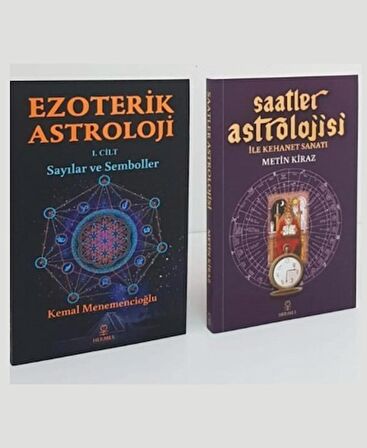 Ezoterik Astroloji 1.cilt & Saatler Astrolojisi 2 Kitap Set