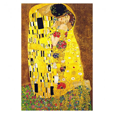 Canvas Öpücük Sayılarla Boyama Seti  Kasnaklı 40 x 50 cm