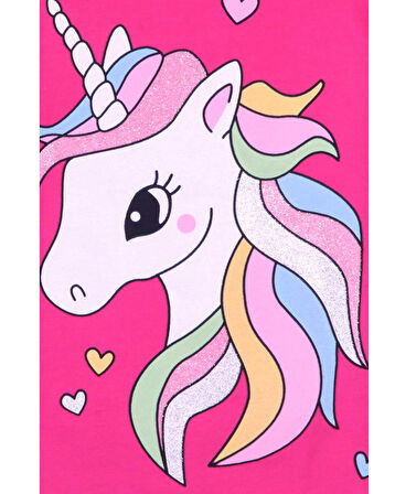 Canvas Çizgi Unicorn Sayılarla Boyama Seti Kasnaklı 40 x 50 cm