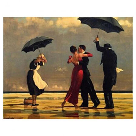 Canvas Dans  Sayılarla Boyama Seti  Kasnaklı 40 x 50 cm