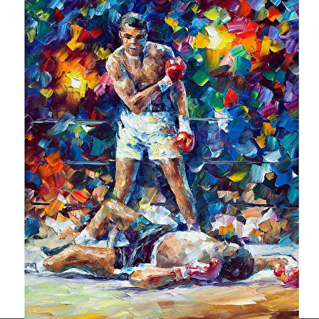 Canvas Boks Sayılarla Boyama Seti  Kasnaklı 40 x 50 cm