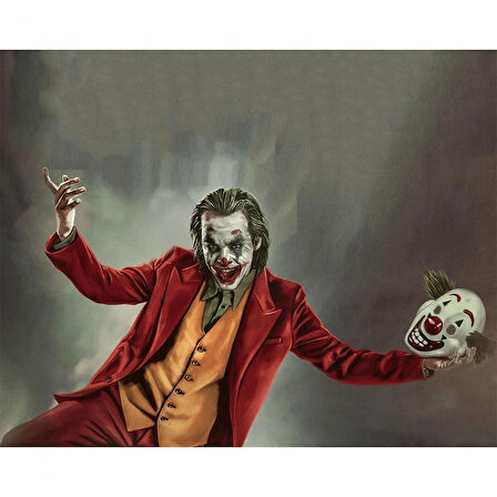 Canvas Joker 2 Sayılarla Boyama Seti  Kasnaklı 40 x 50 cm