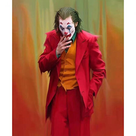 Canvas Joker 5 Sayılarla Boyama Seti  Kasnaklı 40 x 50 cm
