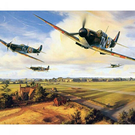 Canvas Pearl Harbor Sayılarla Boyama Seti  Kasnaklı 40 x 50 cm