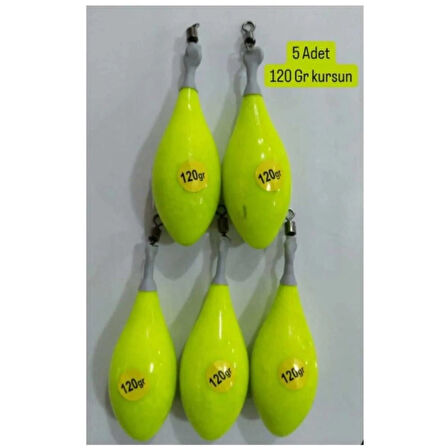 Uzak Mesafe Italyan Kalıp Kaplamalı Surf Kurşunu 100 Gr 5'li 