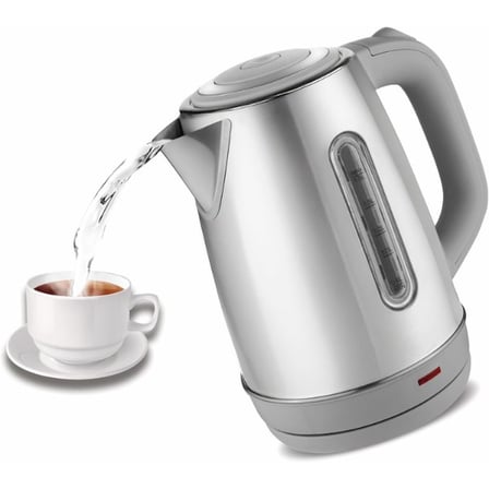 Premium Fonksiyonel Cihaz İçecek Hazırlık Kolay Demleme Crown CRW-7211 Paslanmaz Çelik Kettle