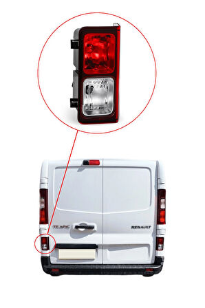 Trafic 3 - Opel Vivaro Arka Sis Lambası - SOL - 265598248R