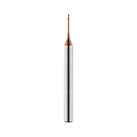 1x8x4x50mm KRAFT 2 AĞIZ KÜRE MİKRO KARBÜR FREZE
