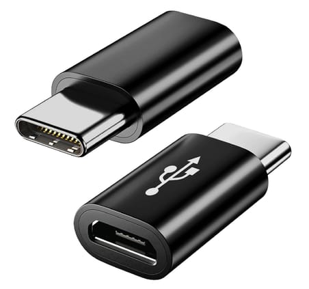 Type-c to Micro Usb (Luna) - Cep Telfonu Şarj Kablosu ucu Çeviricisi