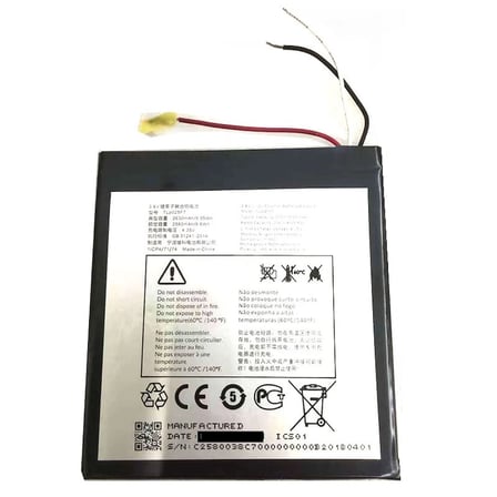 Alcatel 1T 7" (8068) Tablet Bataryası, Pili TLp025F7 (Outlet)
