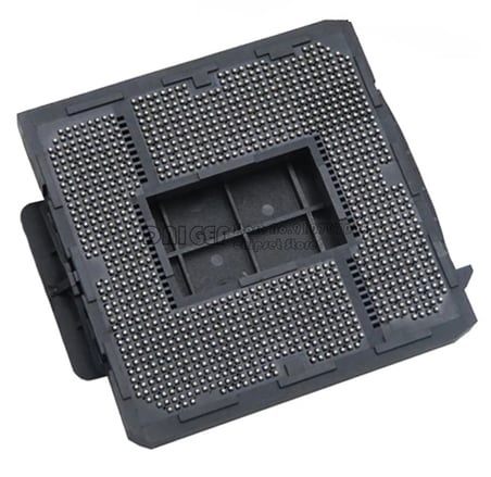 LGA 1200 İntel uyumlu CPU Soketi, PC mainboard Socket Base BGA Connector, İşlemci Yuvası
