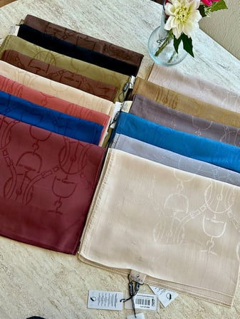 Noura Scarf Diamond Maria Şal Balköpüğü