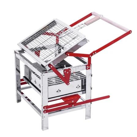 Çevirme Mekanizmalı Krom Mangal Yükseklik Ayarlı Argeus Turnmaster Pro