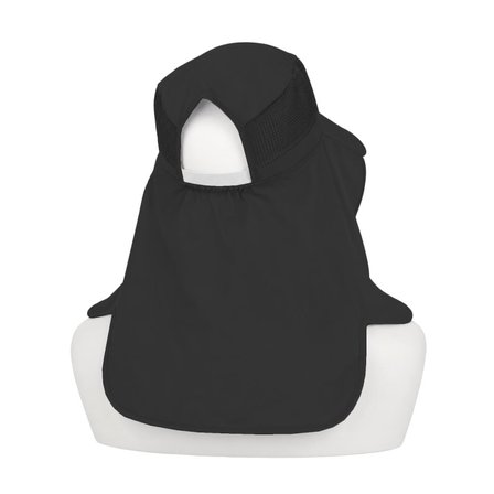 Ense Korumalı Outdoor Şapka - Fileli - Siyah - Savex