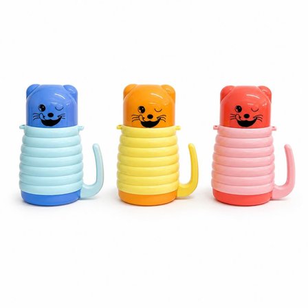 Çocuk Çelik Matara - Emojili - 350 ml - Pembe - 200339