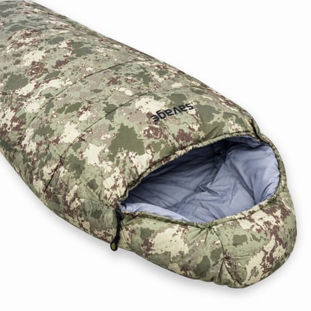 Kamp Uyku Tulumu - Army - Dijital Kamuflaj - Extreme -25C° - Savage YS-525