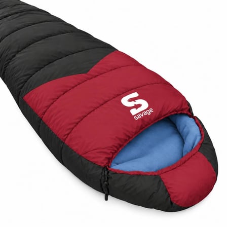 Kamp Uyku Tulumu - Peak - Bordo - Extreme -35C° - Savage YS-535