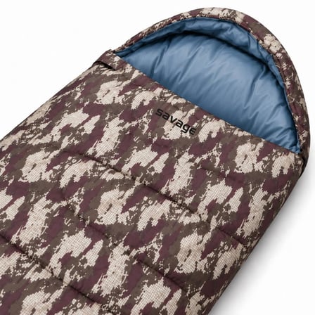 Kamp Uyku Tulumu - Army - Dijital Kamuflaj - Extreme -20C° - Savage YS-511