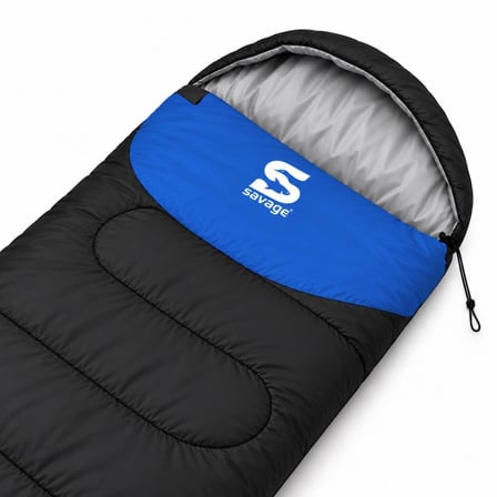 Kamp Uyku Tulumu - Blink - Mavi - Extreme -20C° - Savage YS-509