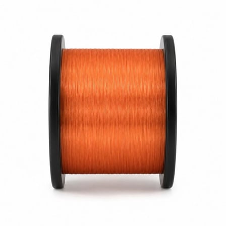 1000 MT Bobin Misina - Crystal - Turuncu - Ekstra Güçlü - 0,40 MM