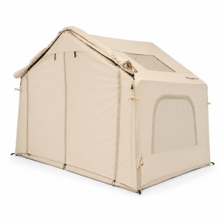 Tenteli Şişme Çadır - Baca Çıkışlı - FreeCamp Turbo Canopy - 8 Kişilik - 8 m²