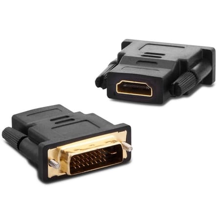 DVI 24+1 DVI Male Erkek to HDMI Female Dişi Adapter - Çevirici (HDMI DİŞİ - DVI ERKEK) / HDX1266