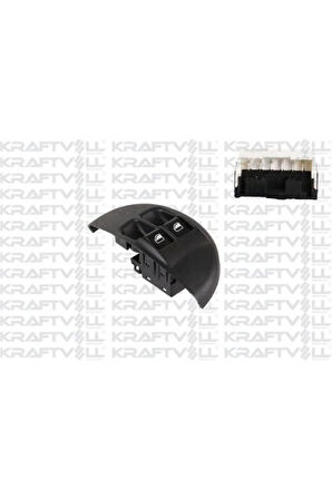 Cam Düğmesi Sol Palıo Sıena 96>01 (6 Fıs) Cercevelı