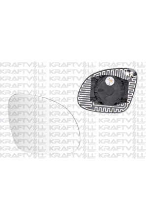 Dıs Dıkız Ayna Camı Sag Elektrıklı Isıtmalı Konvekslı Tıguan 07> - Sharan 10>