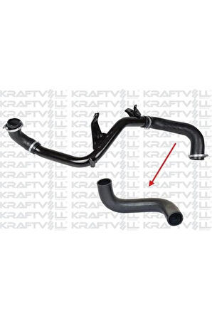Turbo Intercoll Hortumu (Buyuk Metal Boru Harıc) Focus Iı Focus Iı C Max 1,6tdcı 90PS / 110PS 03>11