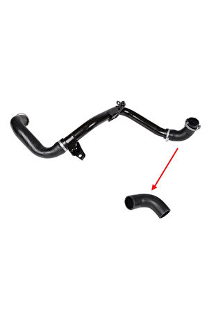 TURBO INTERCOLL HORTUMU METAL BORU HARIC FOCUS II 04 11 C MAX 1.6TDCI 90PS-110PS