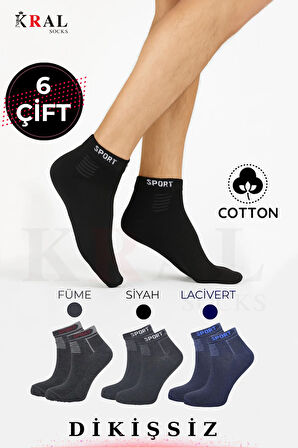 Yeni Sezon Çorap Unisex 8 Çift Parfümlü Yıkamalı Dikişsiz Pamuklu Erkek Çorap