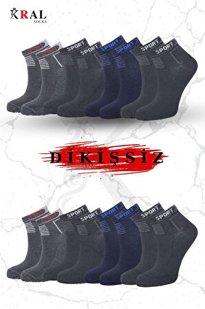 Erkek Çorap 8 Çift Pamuklu Parfümlü Yıkamalı Çorap