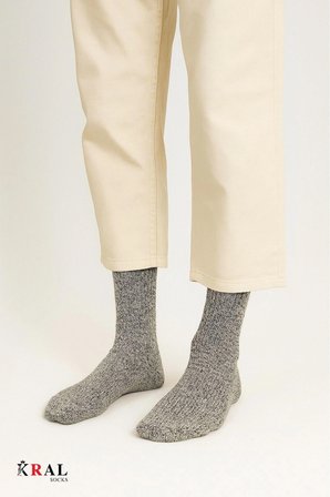 Erkek Kışlık (6 ÇİFT) Lambswool Yün Çorap Termal Etkili EBRULİ
