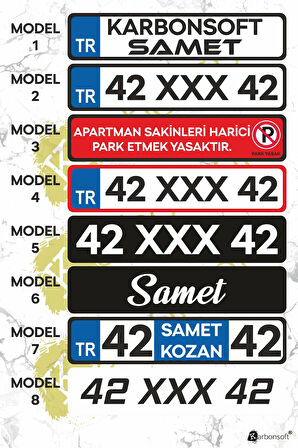 Kişiye Özel Ahşap Dekor Plaka, Karavan Arkası, Otopark, Araba Plaka, Isimli Plaka, Aksesuar Plaka